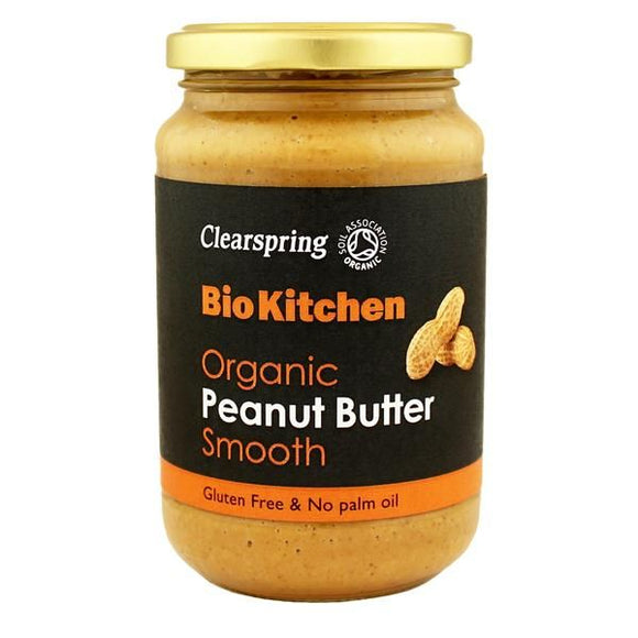 Kitchen Manteiga de Amendoim Cremosa 350g - ClearSpring - Crisdietética