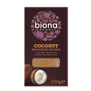 Açucar de Coco Biológico 250g - Biona - Crisdietética