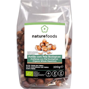 Hazelnut with Biological Skin 200g - Naturefoods - Crisdietética