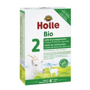 Lait de Transition Bio de Chèvre 2M en Poudre 6M 400g - Holle - Crisdietética