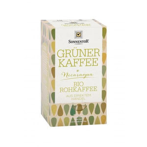 Raw Green Coffee Organic Infusion 18 Sachets - Sonnentor - Crisdietética