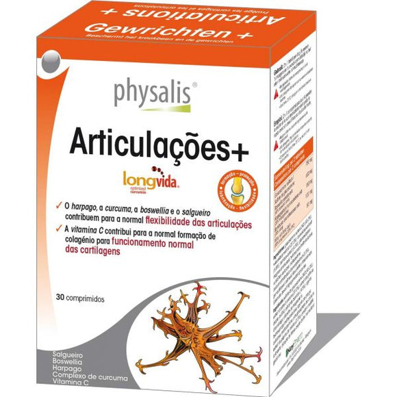 Articulações + 30 Comprimidos - Physalis - Crisdietética