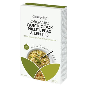 Organic Corn, Peas and Lentils Mix 250g - ClearSpring - Crisdietética