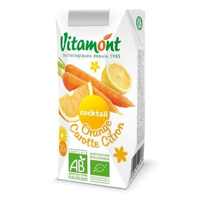 200ml Bio Orange Carrot Juice - Vitamont - Chrysdietética