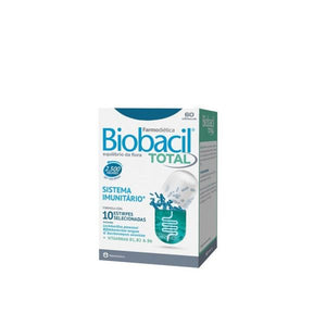 Biobacil Total 60 Capsules - Farmodietica - Crisdietética
