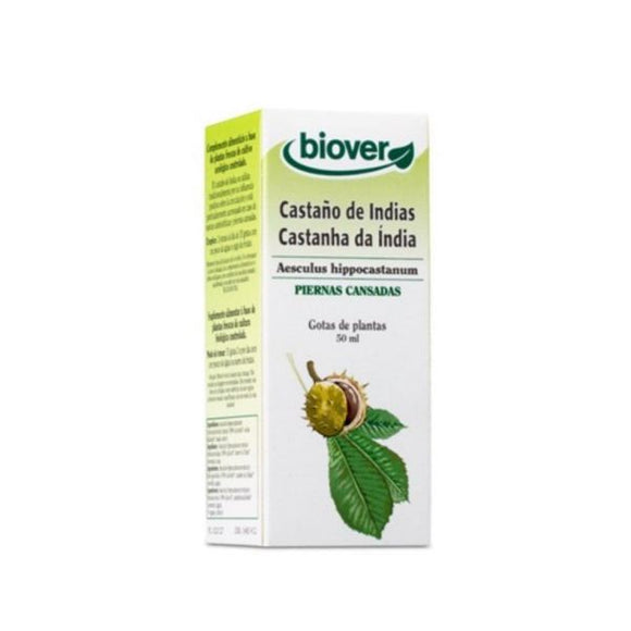 Aesculus Hippocastanum Castanha India 50ml - Biover - Crisdietética