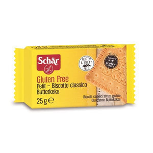 Bolachas de Manteiga Petit 25g - Schar - Crisdietética