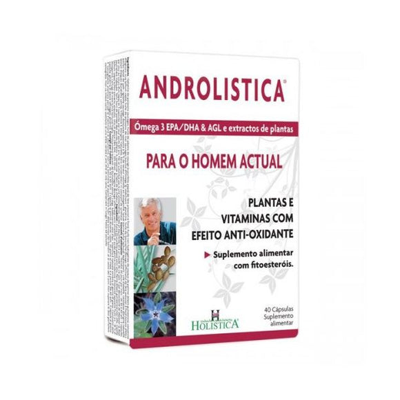 Androlística 40 Cápsulas - Holística - Crisdietética