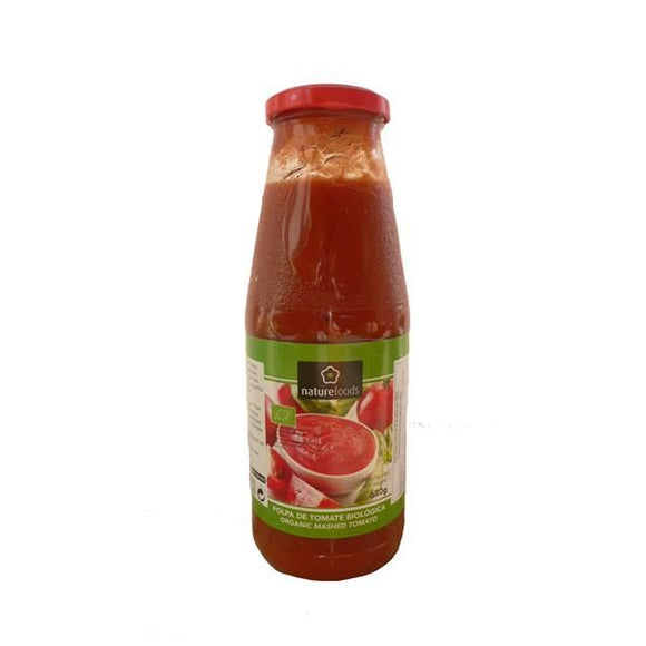 Polpa de Tomate Biológico 680g - Naturefoods - Crisdietética