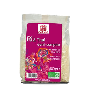 Thai Whole Brown Rice 500g - Celnat - Crisdietética