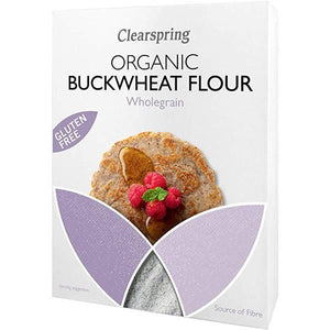 Whole Buckwheat Flour 375g - ClearSpring - Chrysdietética