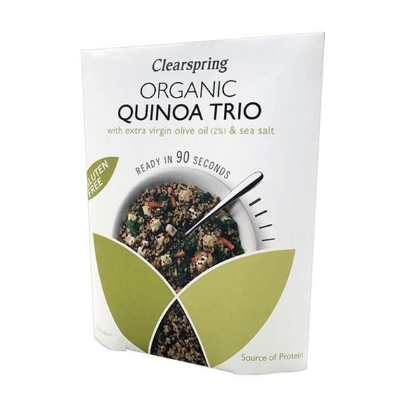 Quinoa Trio Biológico 250g - ClearSpring - Crisdietética