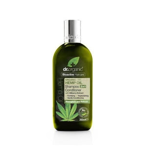 Shampoo e Balsamo 2 in 1 Olio di Canapa 265ml - Dr.Organic - Crisdietética