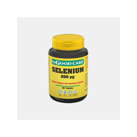 Selenium 200mcg 50 Comprimidos - Good Care - Crisdietética