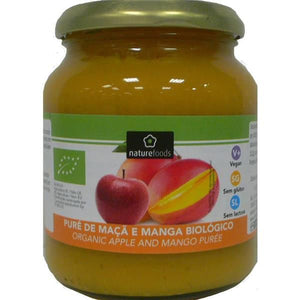 Puré de Manzana y Mango Ecológico 350g - Naturefoods - Crisdietética