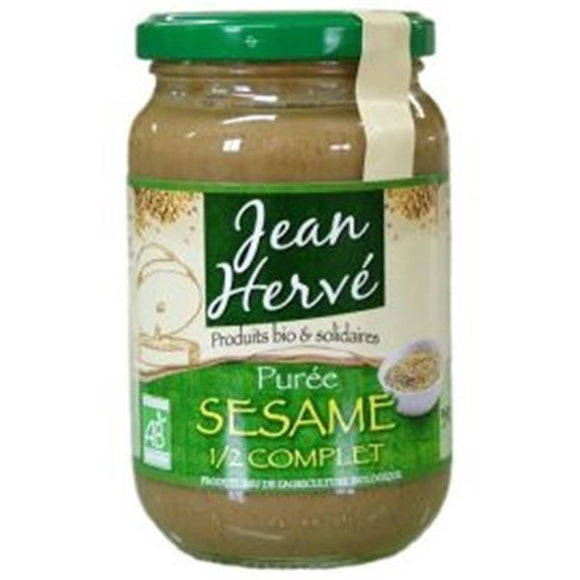Pasta de Sésamo Semi Integral 350g - Jean Hervé - Crisdietética