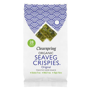 Nori Toasted Snack 4g - ClearSpring - Crisdietética