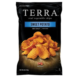Sweet Potato with Sea Salt 110g - Terra - Crisdietética
