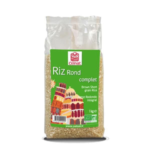 Round Brown Rice 1kg - Celnat - Crisdietética