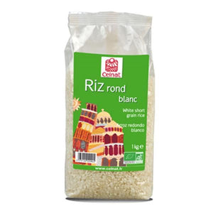 Round White Rice 1kg - Celnat - Crisdietética