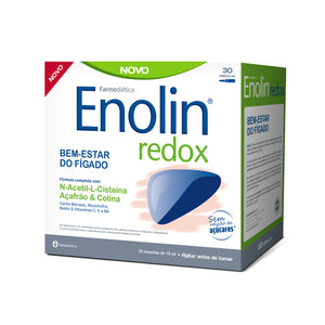 Enolin Redox 30 Ampolas - Farmodietica - Crisdietética