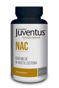NAC 600mg 60 Capsules - Juventus Premium - Crisdietética