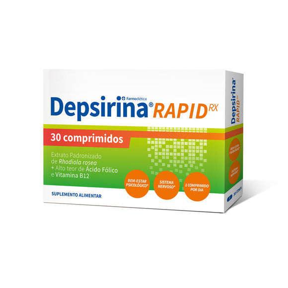 Depsirina Rapid 30 Comprimidos - Farmodietica - Crisdietética