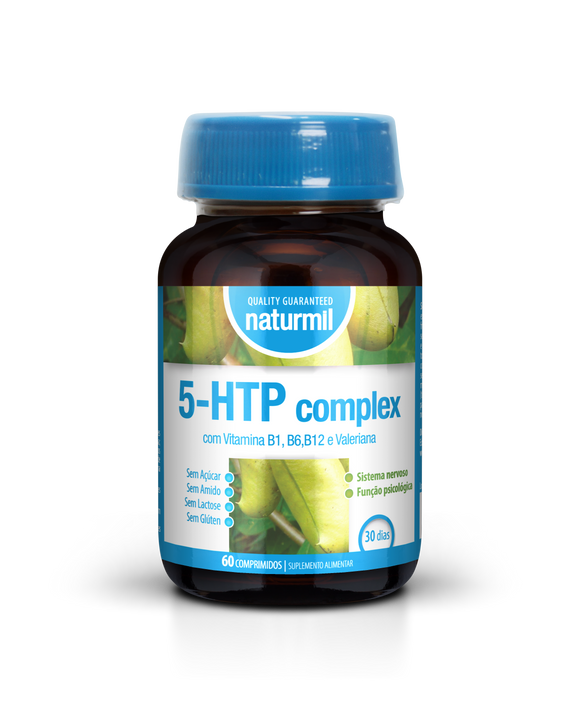 5-HTP Complex 60 Comprimidos - Naturmil - Crisdietética