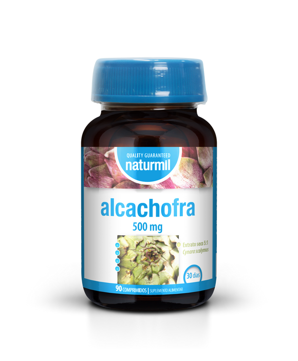 Alcachofra 500mg 90 Comprimidos - Naturmil - Crisdietética