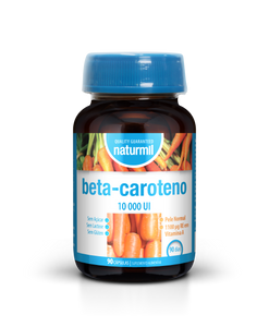 Beta-Carotene 10.000UI 90 Capsules - Naturmil - Crisdietética
