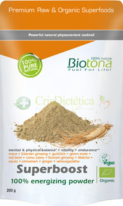 Superboost Organic 200g - Biotona - Crisdietética