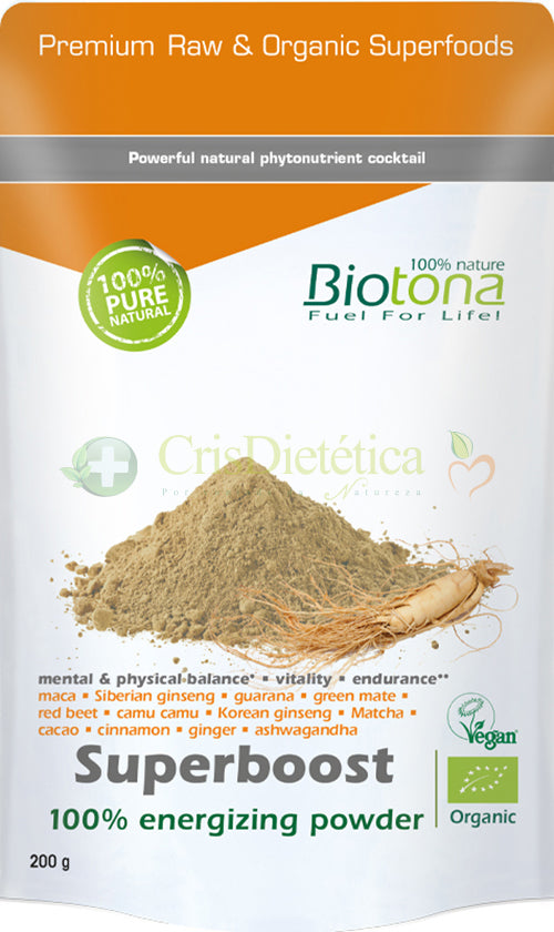Superboost Organic 200g - Biotona - Crisdietética