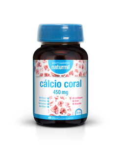 Cálcio Coral 450mg 60 Cápsulas - Naturmil - Crisdietética