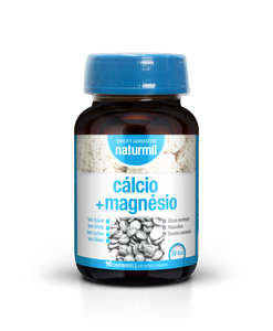 Cálcio + Magnésio 500mg 90 Comprimidos - Naturmil - Crisdietética