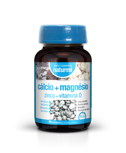 Calcio + Magnesio + Zinco + Vitamina D 90 Pillole - Naturmil - Crisdietética