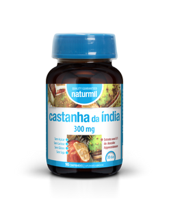 Castanha da Índia 300mg 90 Comprimidos - Naturmil - Crisdietética
