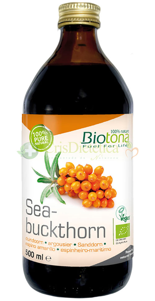 Sea Buckthorn Bio 500ml - Biotona - Crisdietética