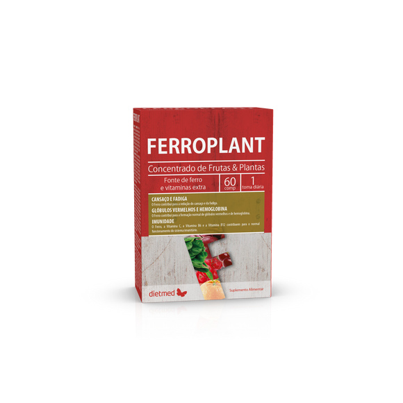 Ferroplant 60 Comprimidos - Dietmed - Crisdietética