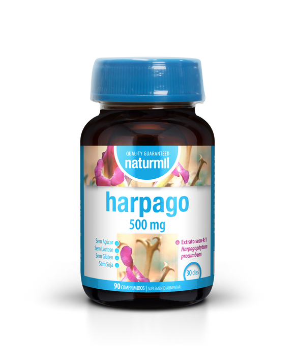 Harpago 500mg 90 Comprimidos - Naturmil - Crisdietética