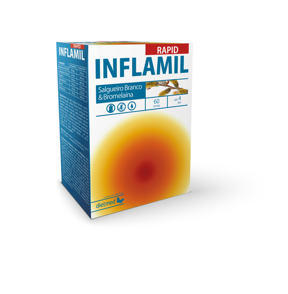 Inflamil Rapid 60 Comprimidos - Dietmed - Crisdietética