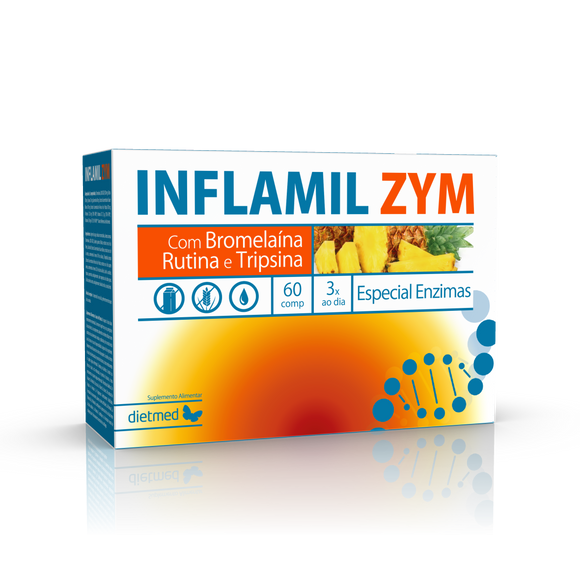 Inflamil Zym 60 comprimidos - Dietmed - Crisdietética