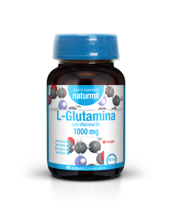 L-Glutamina 1000mg 60 Comprimidos - Naturmil - Crisdietética