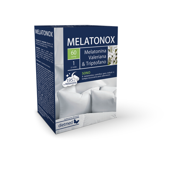 Melatonox 60 Comprimidos - Dietmed - Crisdietética