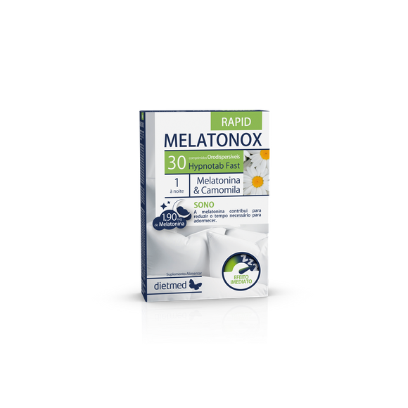 Melatonox Rapid 30 Comprimidos - Dietmed - Crisdietética