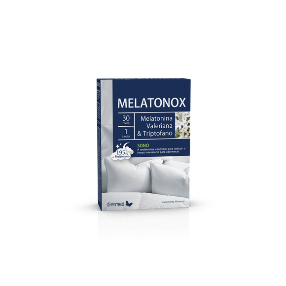 Melatonox 30 Comprimidos - Dietmed - Crisdietética