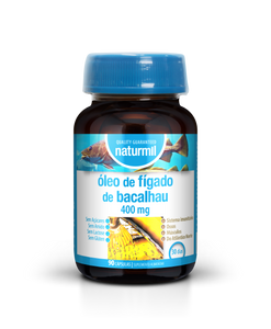 Aceite de Hígado de Bacalao 400mg 90 Cápsulas - Naturmil - Chrysdietética