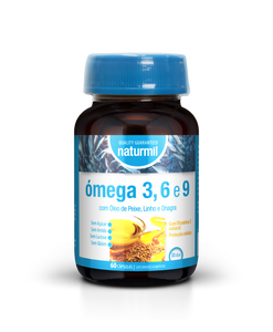 Omega 3, 6 and 9 60 Capsules - Naturmil - Crisdietética