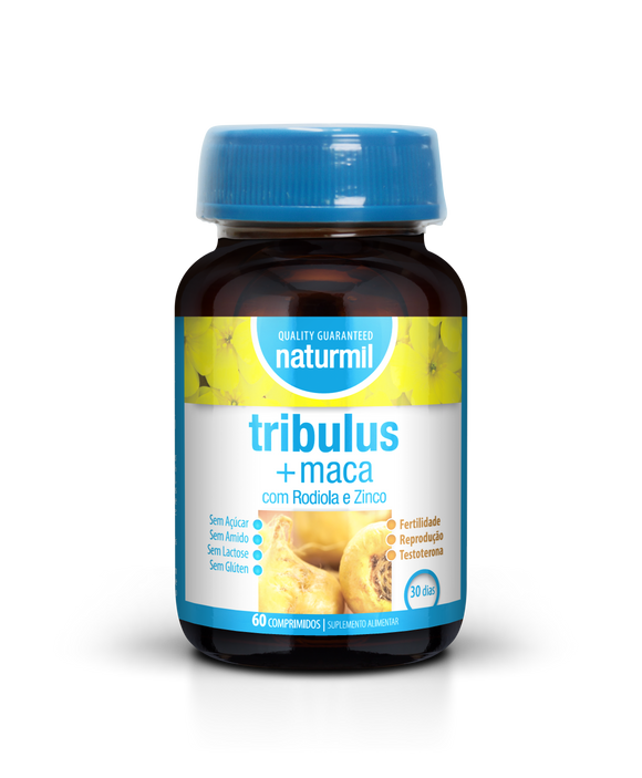 Tribulus + Maca 60 Comprimidos - Naturmil - Crisdietética