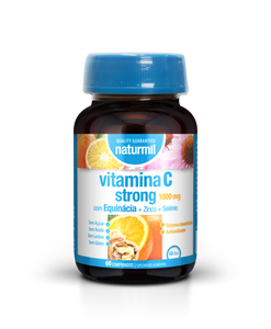 Vitamina C Strong 1000mg 60 Comprimidos - Naturmil - Crisdietética