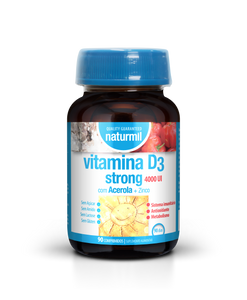 Vitamina D3 Fuerte 90 Comprimidos - Naturmil - Crisdietética